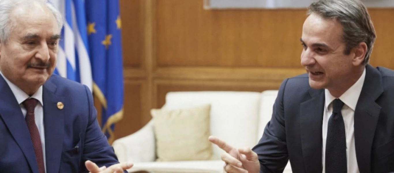 Συνάντηση Χαφτάρ - Μητσοτάκη: Αποφασίζουν για την αποστολή ελληνικών στρατιωτικών δυνάμεων στην Λιβύη
